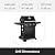 Broil King 844154 Signet 320 Shadow 3-Burner Propane Gas Grill in Black