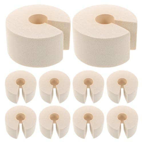Butées anti-pincement de porte NBR en lot de 10 pièces