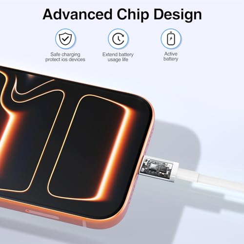 Image of 2pack 10ft USB C to C Cable, 60W Type C to Type C Fast Charging Cord for iPhone 17 16 15 Pro, Pro Max, Plus, iPad Pro, MacBook Air 13 inch, iPad Pro, Air, for Samsung Galaxy S25 and More