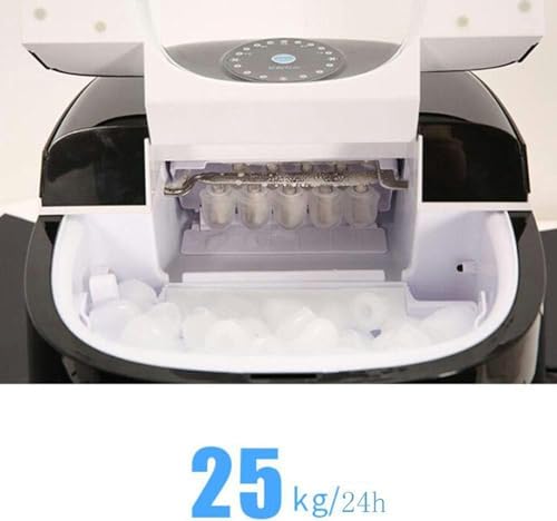 Máquina eléctrica para hacer hielo, capacidad 25kg en 24h miniatura 3