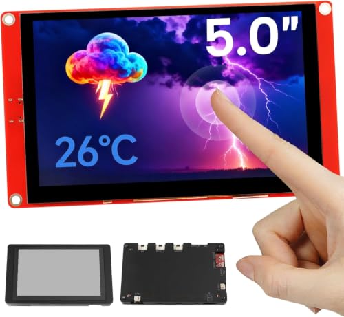 Image of ELECROW 5 inch ESP32 Display 800x480 HMI TFT Touch Screen with Acrylic Case