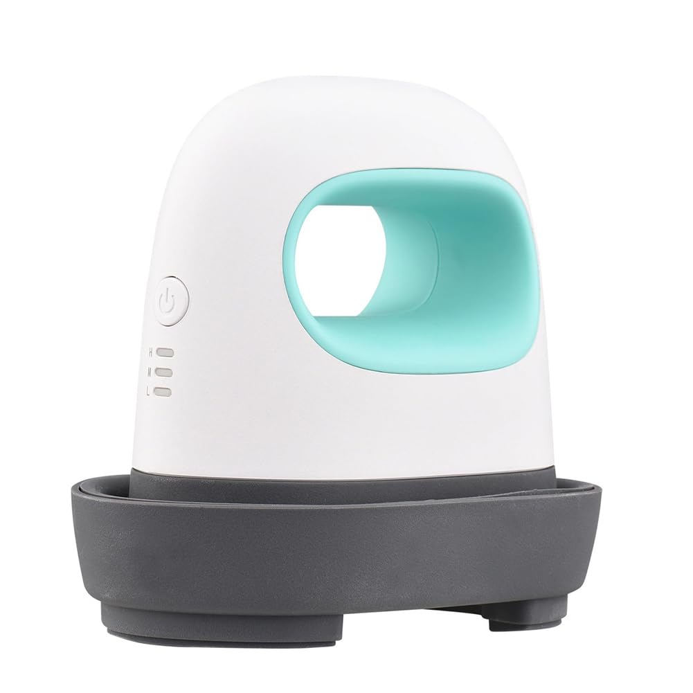 QXRSOP Mini Heat Press Machine, Easy Temperature Control, Auto-Off Feature, with Safety Base, Spray Bottle, Pouch, for T-Shirts, Hats