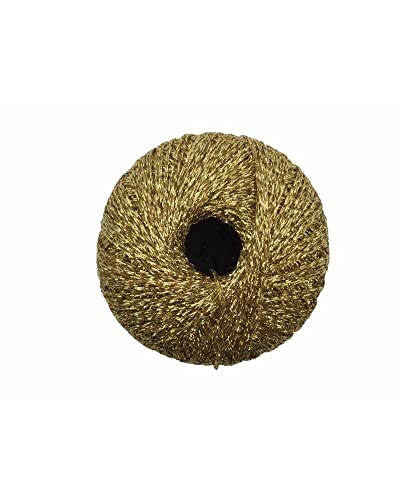 Filo Catenella Uncinetto Gomitolo Lurex 25 Grammi