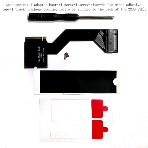 Convertidor 2230 a 2280 SSD para solucionar el límite de espacio en Steam Deck 4