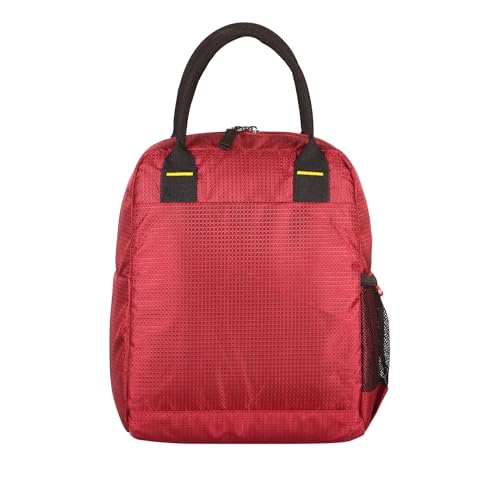Image of Outrider Polyester Jumbo Lunch Bag,Lunch Bag for Office Men, Women and Kids, Quality Tiffin Bag for School, Picnic, Work, Carry Bag for Lunch Box,12 litres, Multicolor