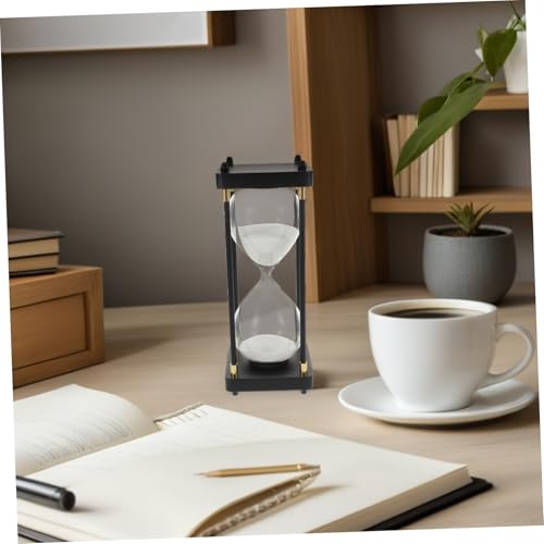 Sablier de cuisine et bureau vintage, l'objet decoratif transparent ideal - 6