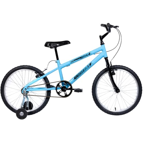 Bicicleta Infantil Aro 20 Tridal MTB Boy com Roda Lateral (Azul Céu)