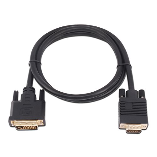 A-Technology Dvi To Vga Cable 5Ft(1.5M) Dvi 24+1 Dvi-D M To Vga Male Gold Plated 1080P With Chip Active Adapter Converter Cable For Pc-Dvd-Monitor-Hdtv-Laptop- Projector (5Ft) #TOP3