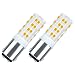 Produktbild B15D LED Light Bulb 4W B15d LED Bulb, Non-Dimmable, 350 Lumen, 220-240V AC, 360 Degree Angle, CRI> 85Ra, Warm White 2700-3000K, Replacement for 40W B15D Halogen Lamps 7117(Pack of 2)