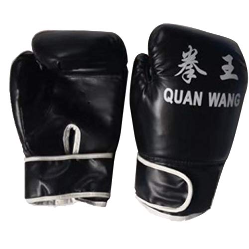 Qewmsg Red & Black Adult Boxing Gloves Professional Sandbag Liner Gloves Kickboxing Gloves Pugilism Men Women Training Fighting Tool