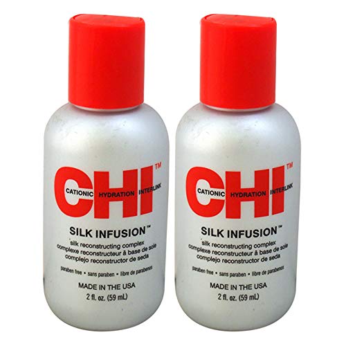 CHI Silk Infusion, Silk Reconstructing Complex, 2 Ounce (Pack of 2)