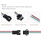Lyeteung 20 Paar JST SM 3 Pin Steckverbinder, Mini Micro JST SM 3-Polige Buchse und Stecker mit 150mm 22AWG Kabeldraht