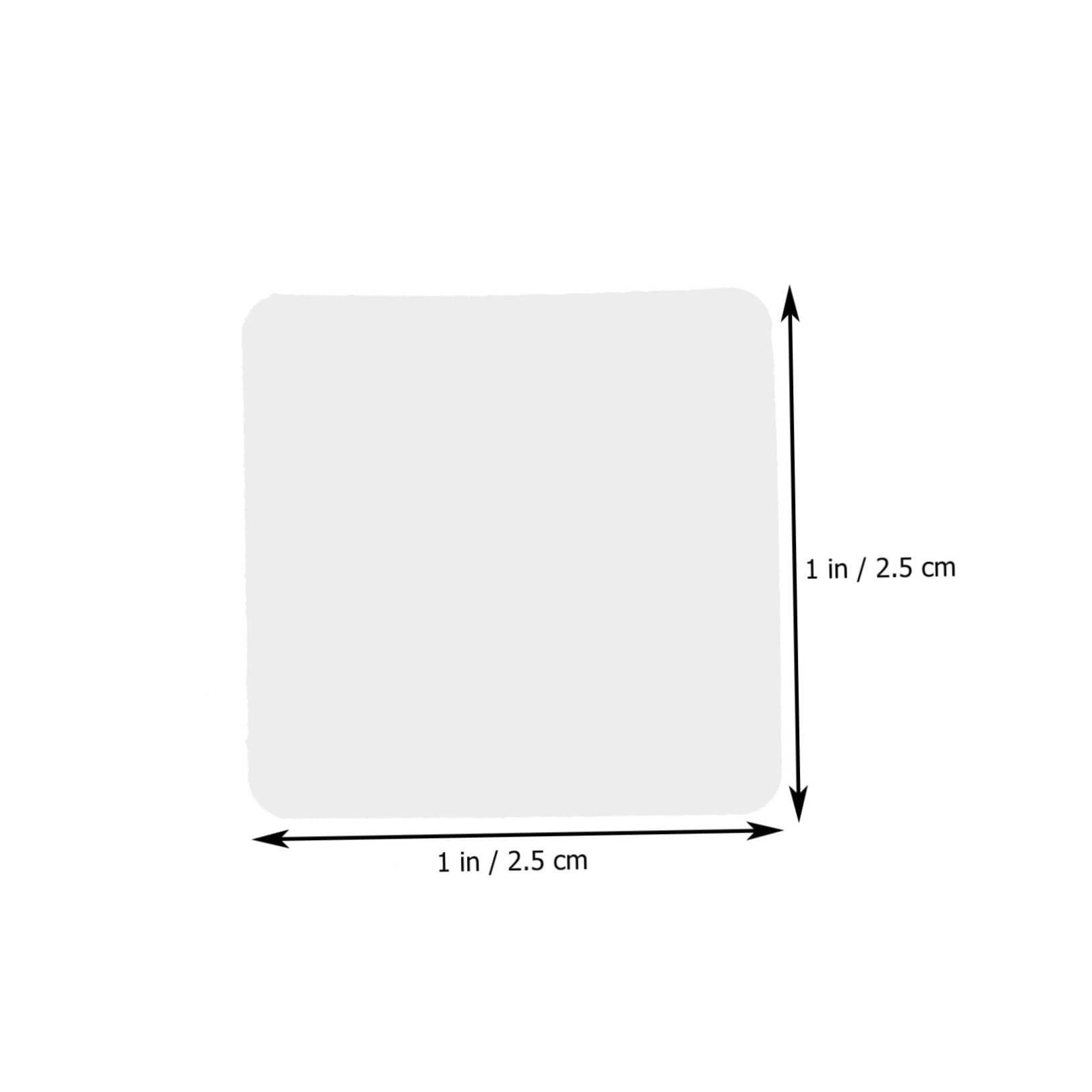 DOITOOL Removable Double Sided Tape 500 Square Sticky Dots Adhesive Stickers Acrylic Double Stick Tape Safe Material