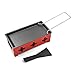 XuCesfs Raclette nieprzywierający ser raclette zestaw z tacą do pieczenia szpatułka do pieczenia domowy kuchnia narzędzie do grillowania (kolor: czerwony)