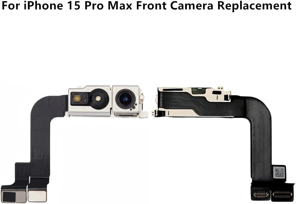 Original for iPhone 15 Pro Max Front Camera Replacement OEM for iPhone 15 Pro Max Face Front Camera Part Facing Lens Module Repair Tool Kit for A2849 A3105 A3106 A3108