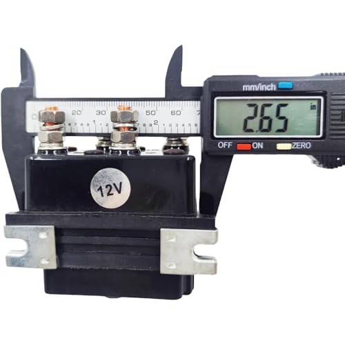 Spjiuqi 12V 500A WINCH Solenoid Relay Controller Reversing Contactor 800A Flash 12000Lb Max thumb #4