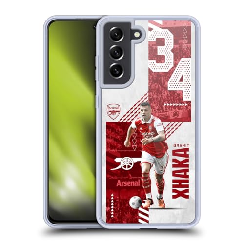 Funda gel Arsenal Xhaka Samsung S21 FE 5G protege contra caídas