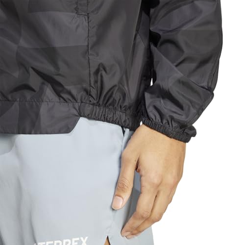 Chaqueta Cortavientos Terrex Multi Hombre de Trail Running con Estampado Cortavientos 5