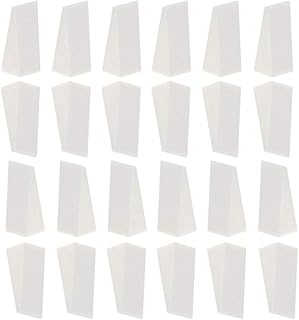 24 PCS Nail Art Sponges Make Up Wedges Triangle Shape Cosmetic Wedges Foundation Beauty Tool