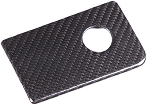 New Carbon Fiber Glove Box Lock Cover Compatible with Mercedes Benz G-Class W463 2012-2018 G350 G400 G500 (One PC)