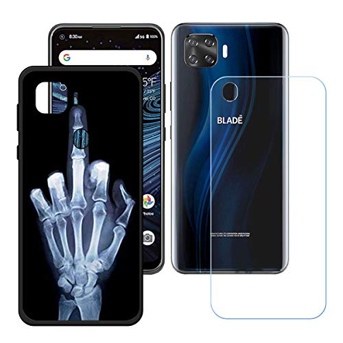 FZYM Case for ZTE Blade X1 5G + Tempered Glass ...