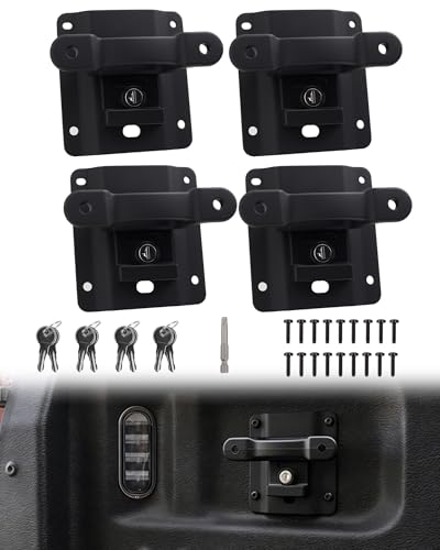 Upgraded F150/250/350 Heavy Duty Truck Bed Tie Downs Anchor Compatible with 2015-2026 F150 F250 F350 & Raptor Boxlink Cleats & Plates 4 Pack Replace FL3Z-9928408-AB