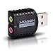 Produktbild AXAGON ADA-10 - External USB Soundkarte, Stereo Audio Mini Adapter