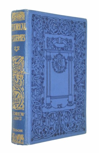 Historical Mysteries B0012U9NXW Book Cover