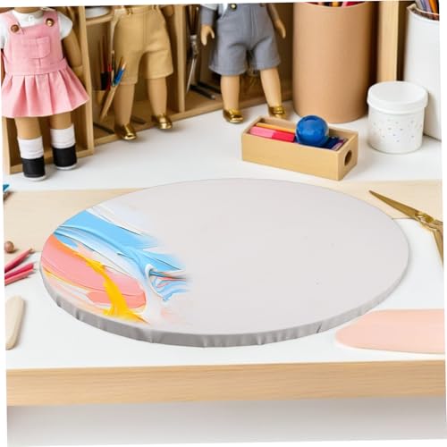 Tablero ovalado con superficie lisa Uonlytech para óleo y acrílico 7