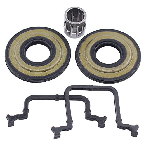 ApplianPar Cylinder Gasket Crankshaft Crank Seal Bearing Kit for Husqvarna 445 445E 445 II 450 Rancher Saw 460 465 Replaces 537245702 -  WS4504544
