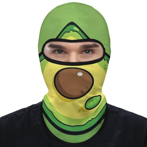 Balaclava para Hombres Máscara de Esquí Verde para Invierno, Cubreboca para Ciclismo miniatura 7