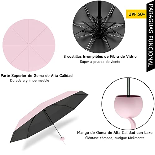 La Mejor comparativa de Paraguas mujer los preferidos por los clientes. 5 Imagen adicional