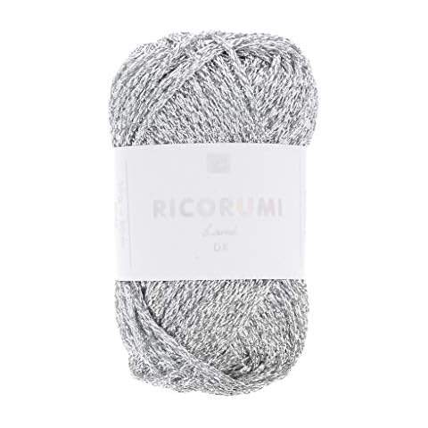 Rico Design Laine Lamé Ricorumi par pour Amigurumi - Silver 001 x10g Cover