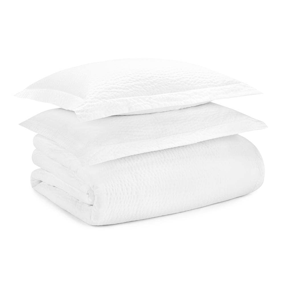 Standard Textile Cumulus Duvet Set, White, King/Cal King