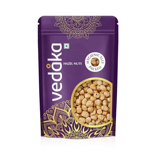 Image of Amazon Brand - Vedaka Premium Dried Hazelnuts | 250G | Natural And Ideal For Snacking