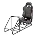 CO-Z Soporte para Volantes de Carreras con Asiento para PS4 PS3 Xbox One Xbox 360 Logitech Thrustmaster Asiento de Simulación de Carreras Simulador de Conducción (con asiento)