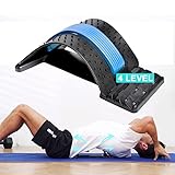 Back Stretcher(4 Level), Back Cracker, Back Cracking Device, Adjustable Multi-level Spine Deck, back cracker board, Upper & Lower Back Muscle Pain Relief for Sciatica, Scoliosis, Herniated Disc