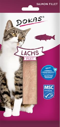 Comida húmeda para Gatos Dokas Salmon Fillet 22 g