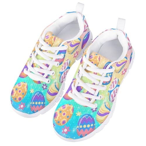 SYtrade Curious Eggs Sport Atheletic Sneakers Girls Casual Walking Shoes Kids Slip-on Running Sneakers Basketball Shoes
