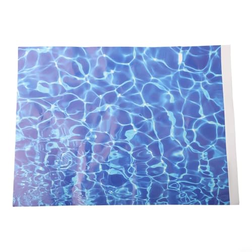 FACULX Model Railway Water Effect Paper 28x21cm Ripple River Diorama Scenery For DIY Layout Swimming Pool Scene Simulation High Detail Landscape Accessory(1)