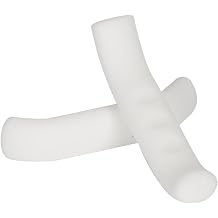 1 Pair Brake Grip Cover Bike Brake Lever Cover Soft Anti-Slip Brake Handle Sleeve Brake Levers For Mountain Road Bikes Bike Grip Sleeve, White
