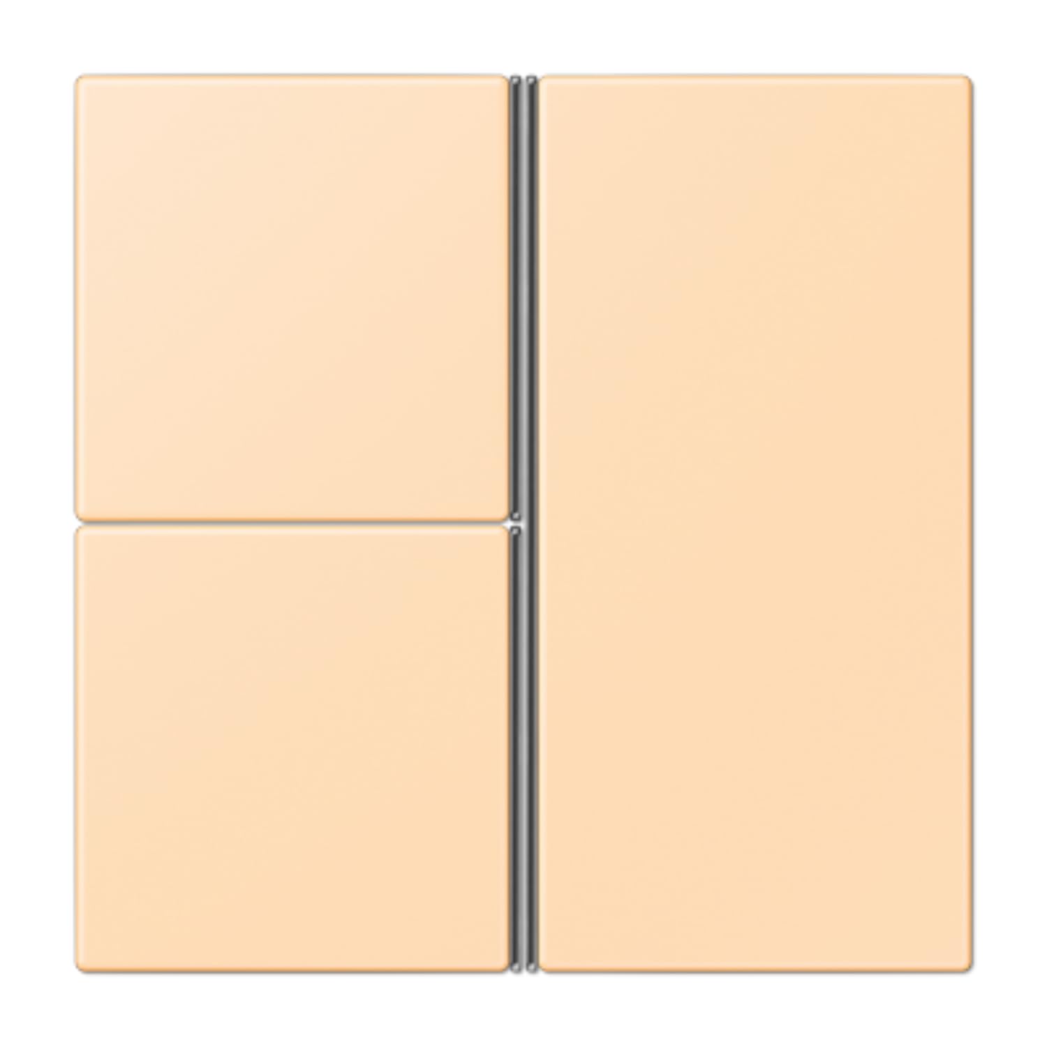 Jeu de touches F40 contrôle 3 phases LC32060 plaques JUNG LC403TSA223