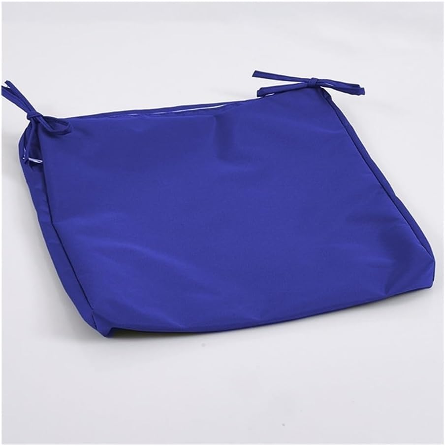 Waterproof Patio Cushion Covers Replacement with Zipper,24x24x4in/22x22×4/20x20x4in Outdoor Seat Cushion Slipcovers for Sectional Couch, Non-Slip Furniture Covers(Royal Blue,22x20x4in)