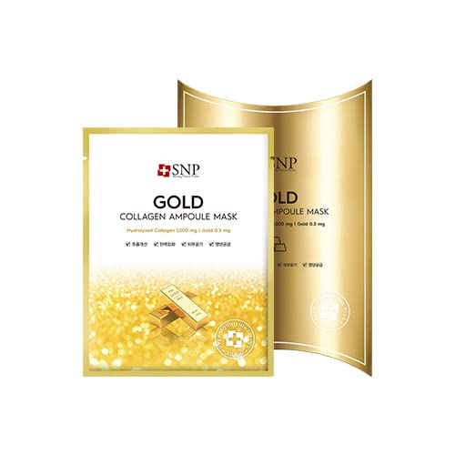 ySNPzS[hR[QAv}XN10Zbg^Gold Collagen Ampoul Mask 25ml ؍RX ؍pbN tFCX}XN }XNpbN ێ S[h XLPA R[Q