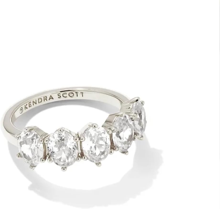 Cailin 14k Crystal Band Ring, Fashion Jewelry For Women