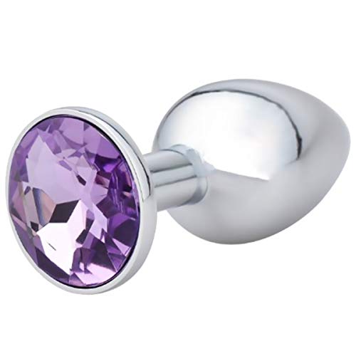Akstore 3 Pcs Luxury Jewelry Design Fetish Anal Butt Plug (Light Purple) #TOP4