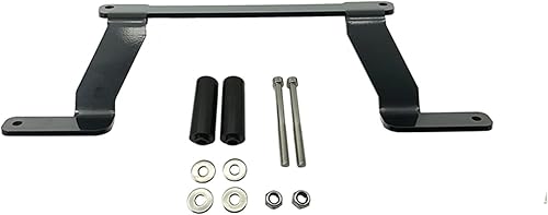 LCCDZ Compatible con BMW R 1200 GS R1200GS Adv R1250GS Adventure 2013-2020 Luces de conducción LED de motocicleta Soporte frontal de montaje de luz