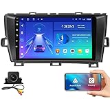 9 Inch (2Ram 32Rom) 5G WiFi 8 Core 48EQ Airplay Android 12 Car Stereo Radio for Toyota Prius Receiver 2010-2015 Carplay Android Auto Support Mirroring Backup 1080P SWC