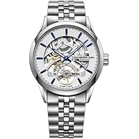 Reloj Automático Raymond Weil Freelancer Skeleton, 42 mm, Plata, 10 ATM