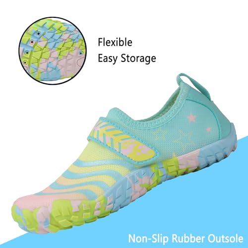 Image of Quickshark Kids Water Shoes Boys Girls Barefoot Aqua Socks Outdoor Indoor Quick Dry Sandals Lightweight Slip On Walking Sneakers for Beach Pool Swim (Little Kid /Big Kid)